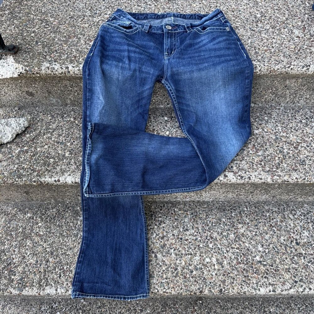 BootHeel Trading Company By Sheryl Crow Women Jeans 29/31 Blue Fontana Boot Cut￼